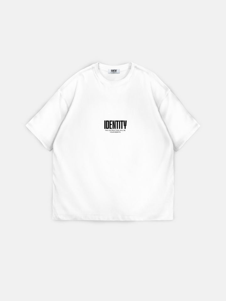 Oversize Identity T-shirt - Ecru