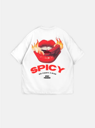 Oversize Spicy Tee - Bright White