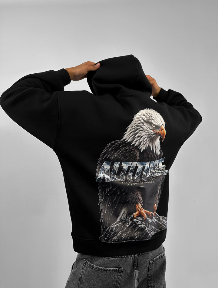 Oversize Altitude Hoodie - Black
