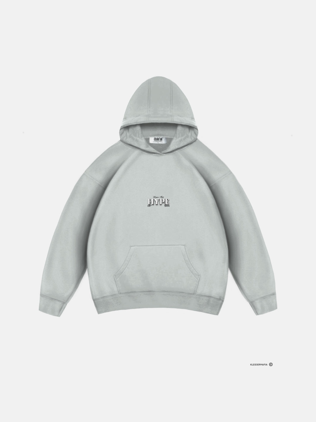 Oversize Hype Hoodie - Grey