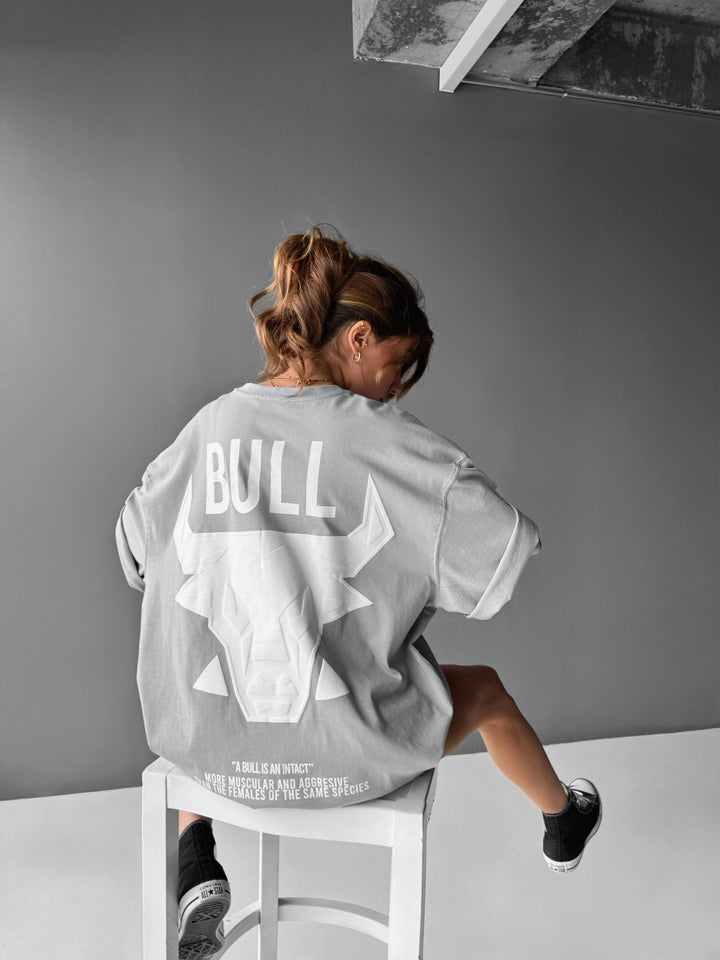 Oversize Bull T-shirt - Grey
