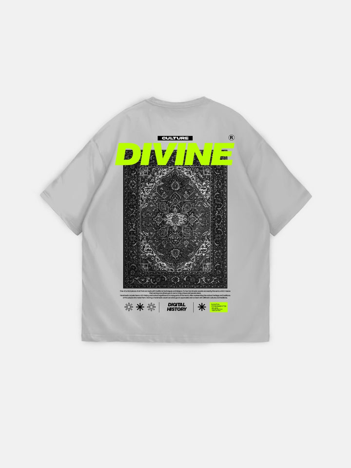 Oversize Divine T-Shirt - Grey