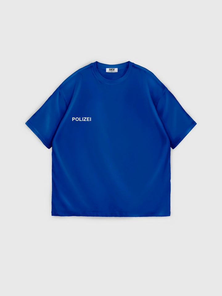 Oversize Polizei T-shirt - Saks