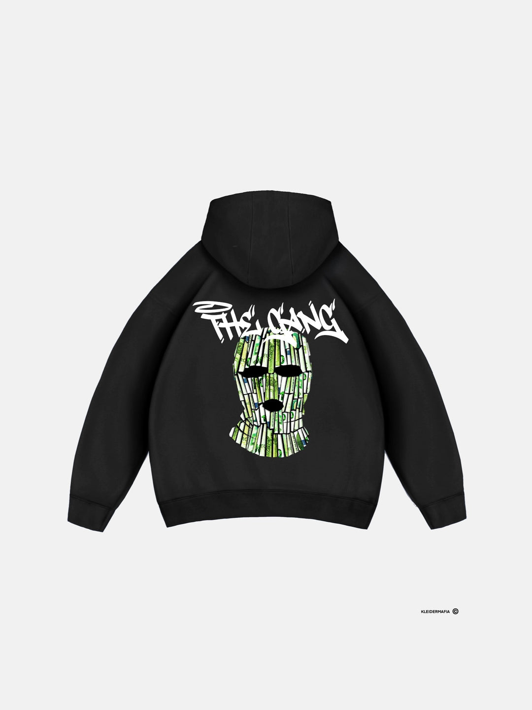 Oversize 'The Gang' Hoodie - Black