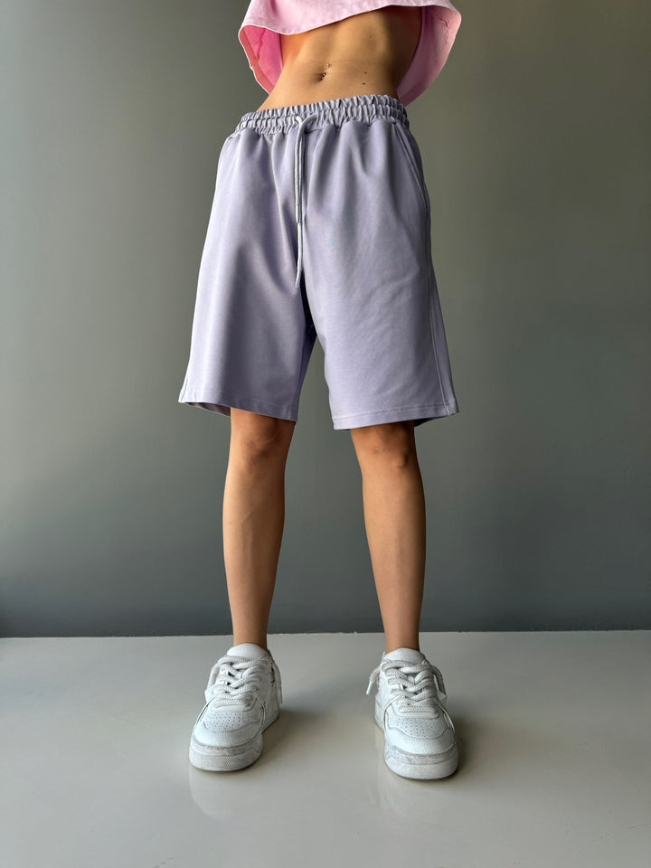 Loose Fit Shorts - Lila