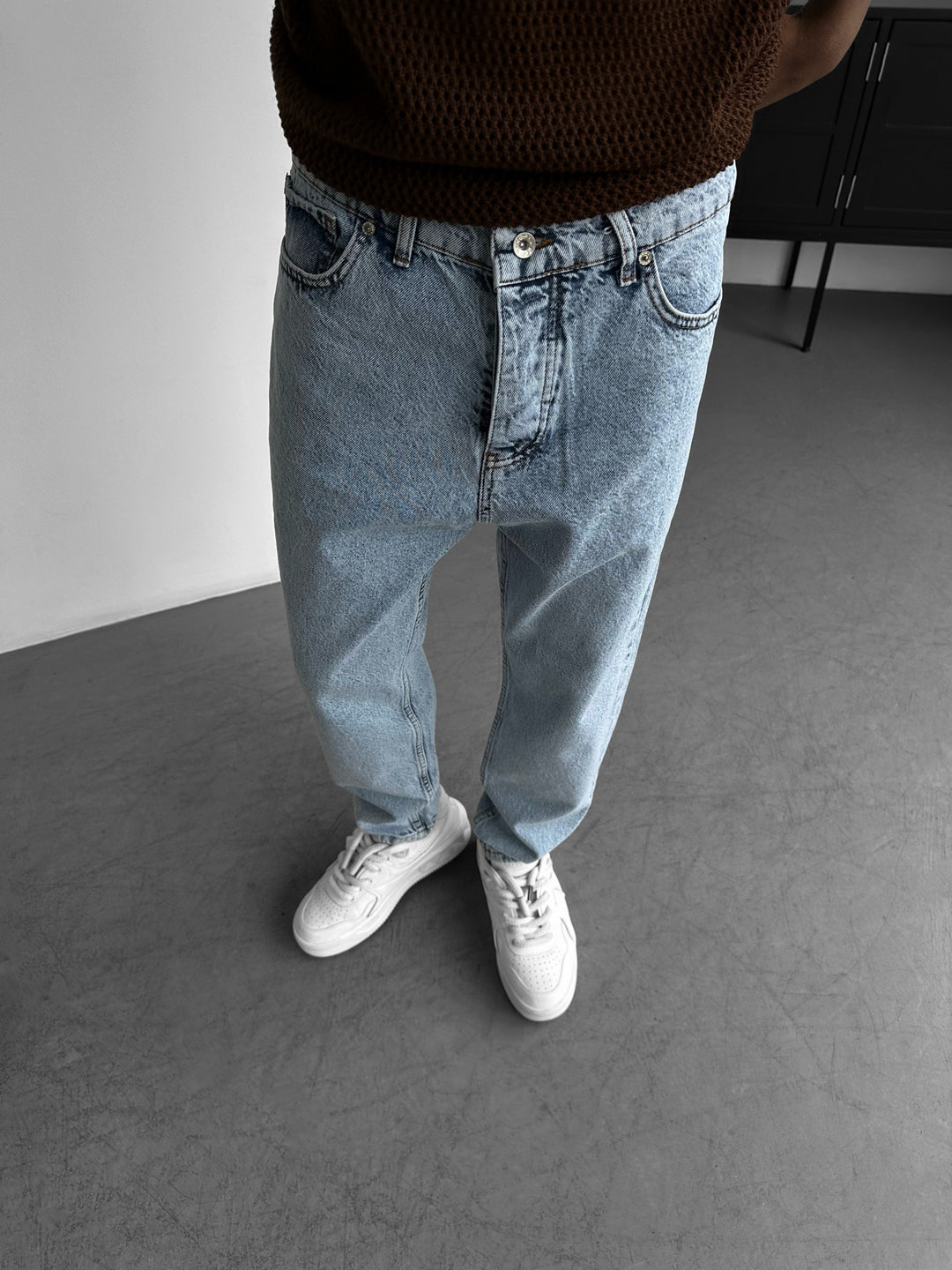 Boyfriend Jeans - Light Blue