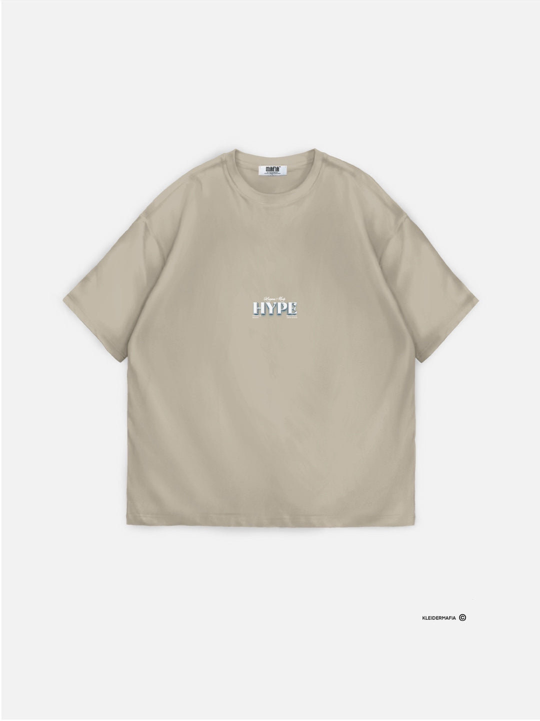 Oversize Hype T-Shirt - Silver Lining