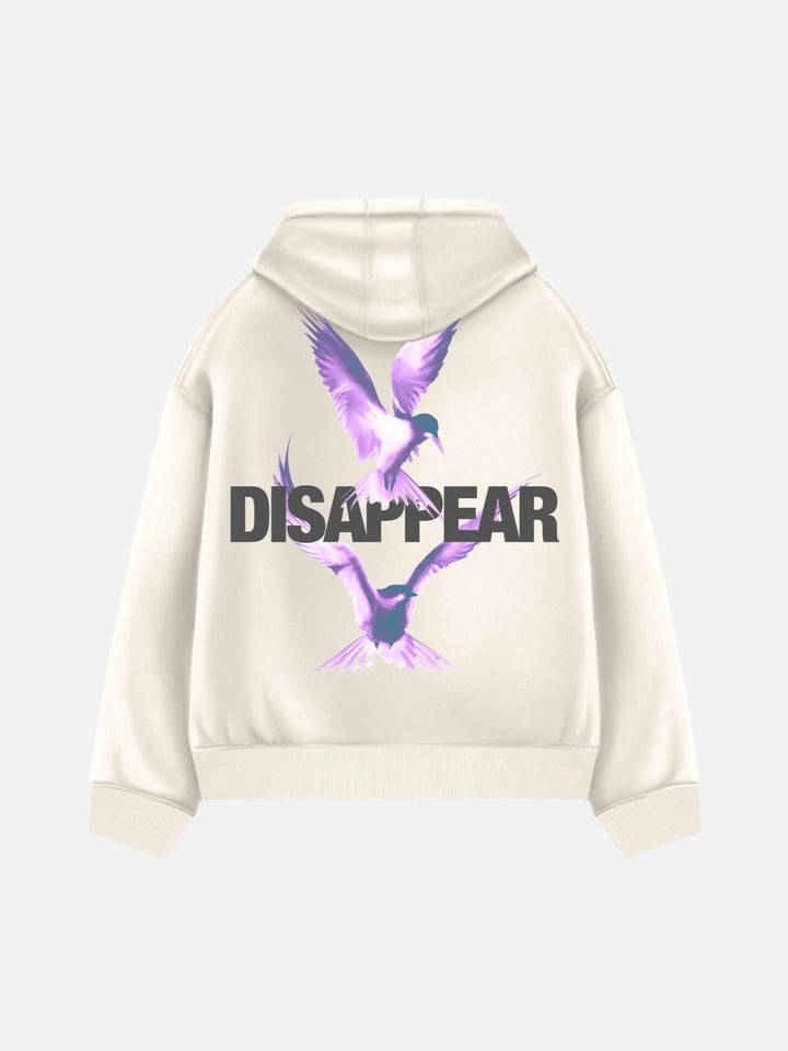 Oversize Disappear Hoodie - Beige