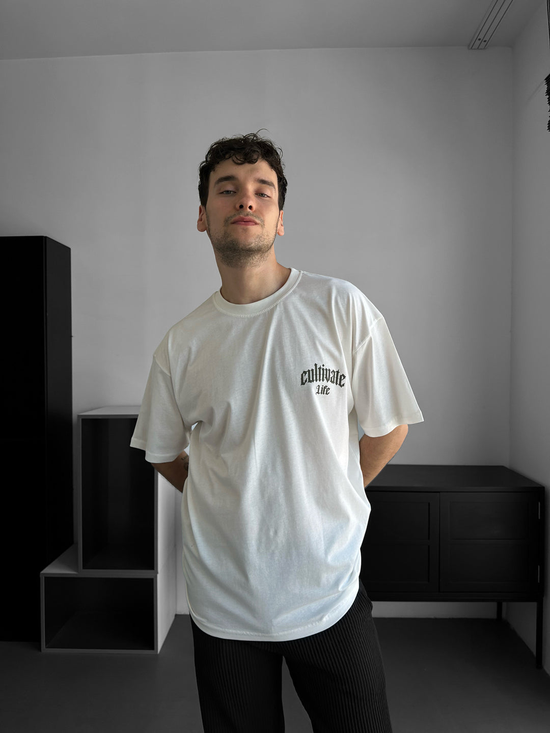Oversize Cultivate T-shirt - Ecru