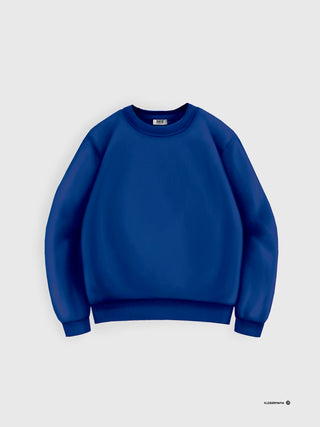 Oversize Sweatshirt - Lapis Blue