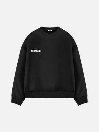 Oversize Nemesis Sweater - Black