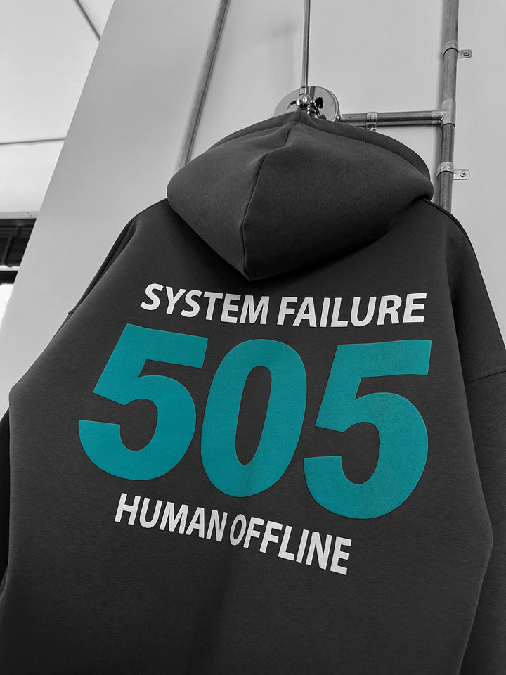 Oversize 505 Hoodie - Anthracite