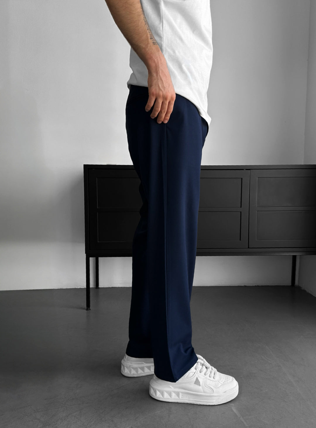 Oversize Tailored Suit - Navy Blue