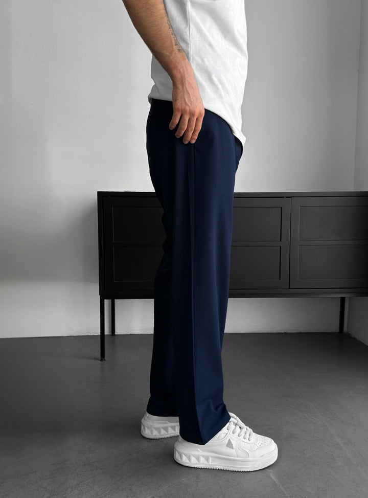 Oversize Tailored Suit - Navy Blue