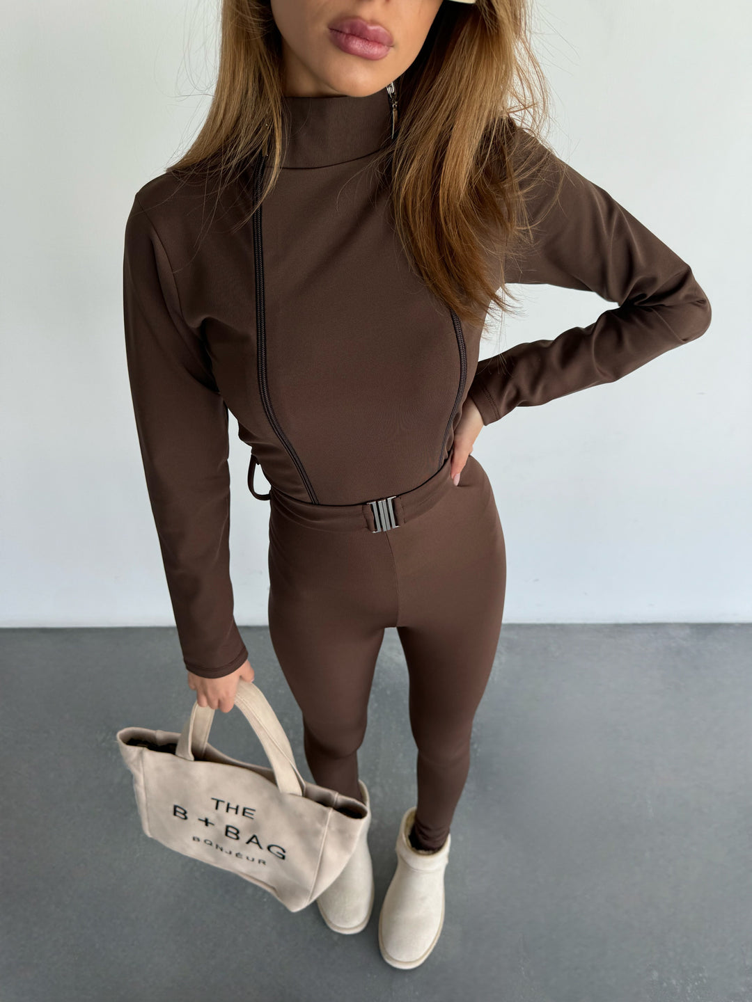 Full Body Suit - Brown
