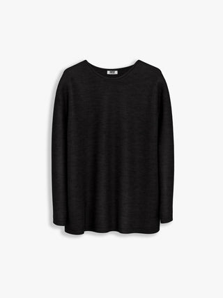 Oversize Long Arm Sweater - Black
