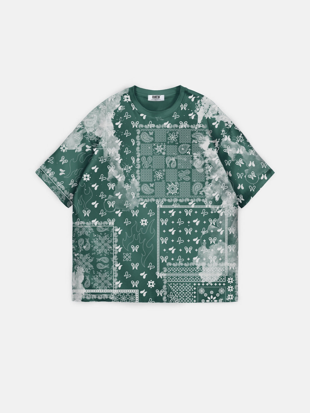 Oversize Carpet T-shirt - Petrol