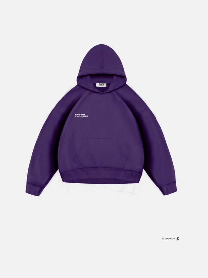 Oversize Women Paradise Hoodie - Acai
