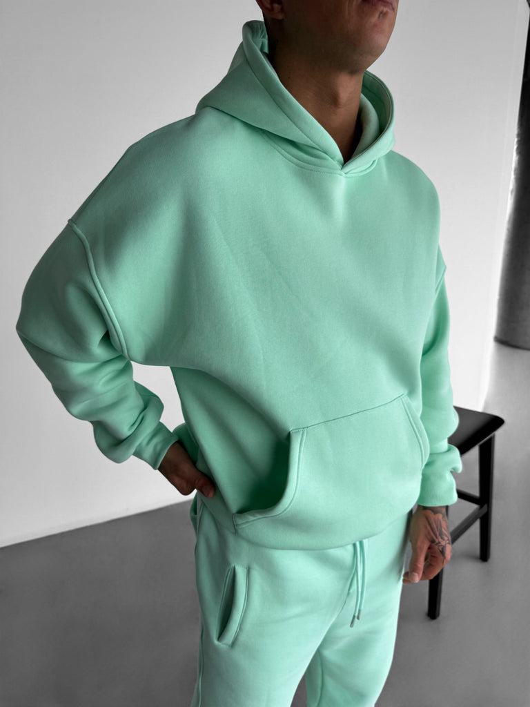 Hoodie mint clearance green