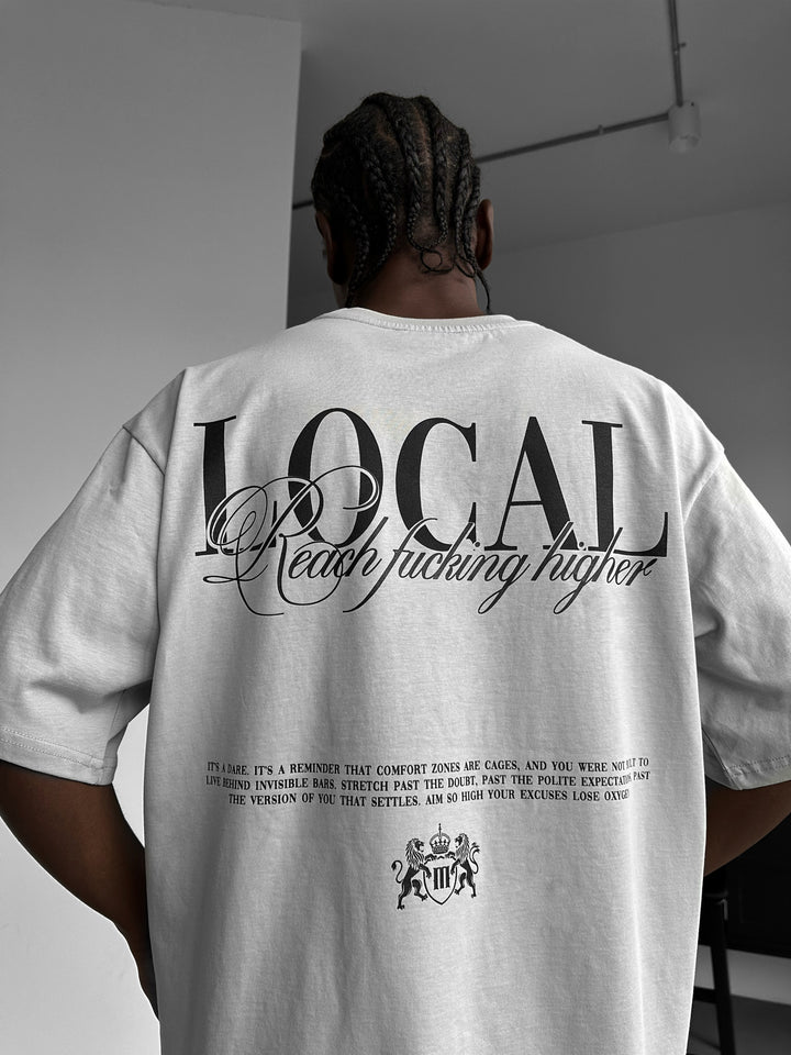 Oversize Local T-shirt - Grey