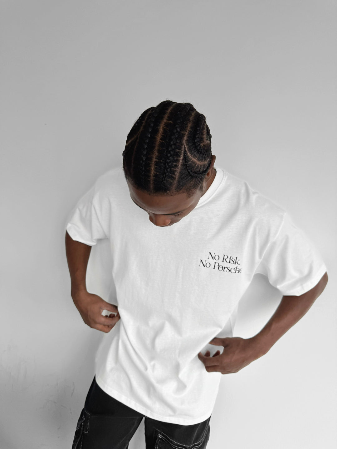 Oversize Porsche T-Shirt - Ecru
