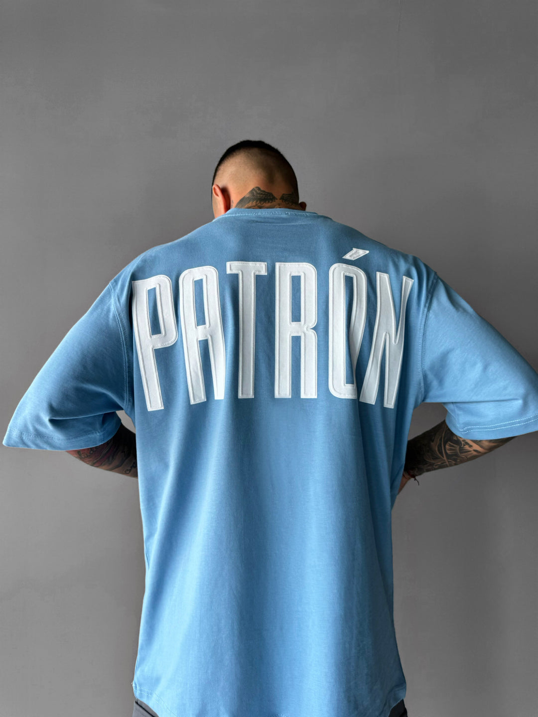 Oversize Patron T-shirt - Blue