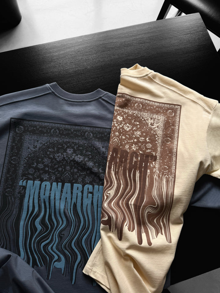 Oversize "Monarch" T-Shirt - Stormy Weather