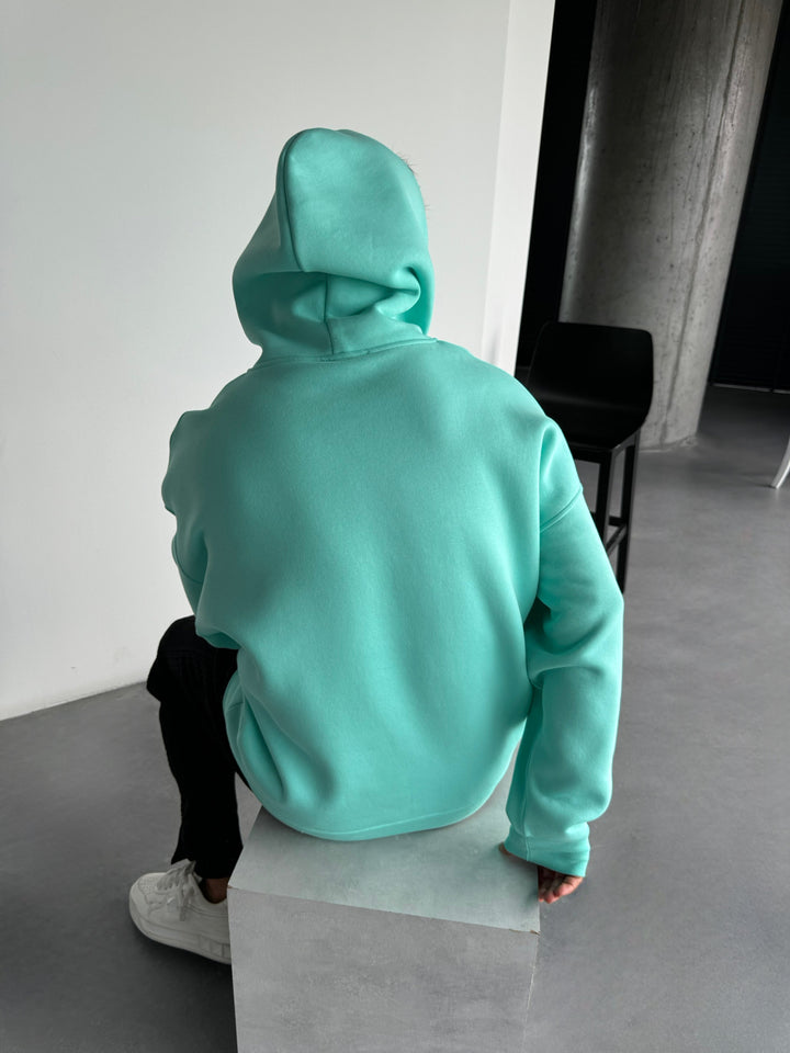 Oversize Basic Hoodie - Beveled Glass