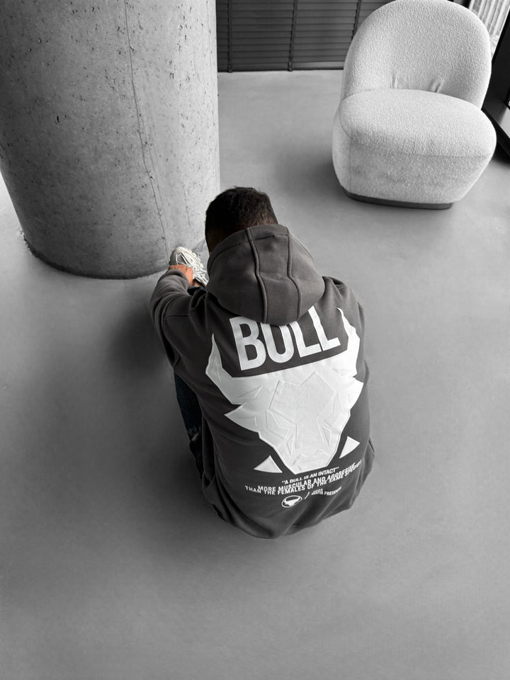 Oversize Bull Hoodie - Anthracite