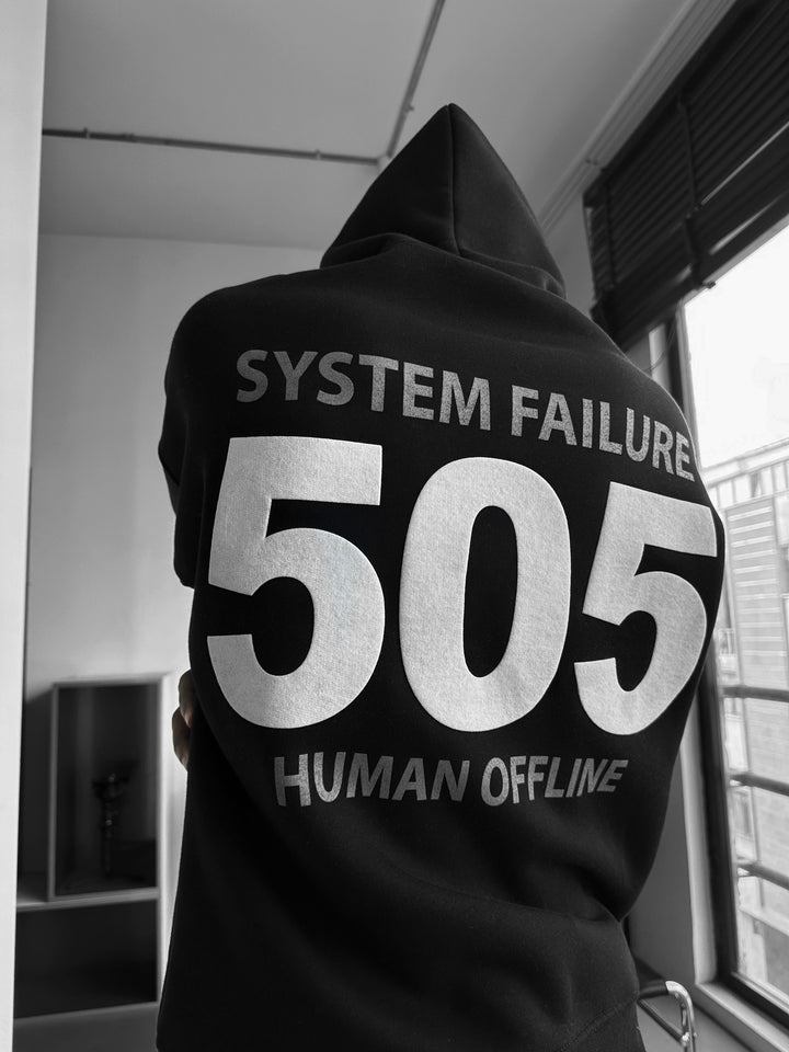 Oversize 505 Hoodie - Black