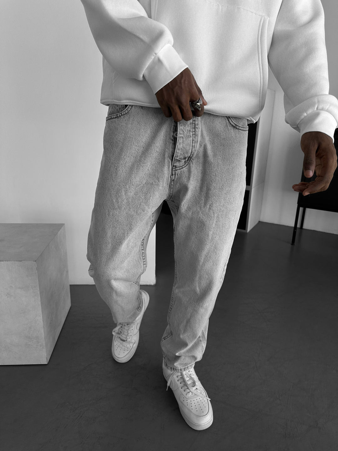 Baggy Jeans - Grey
