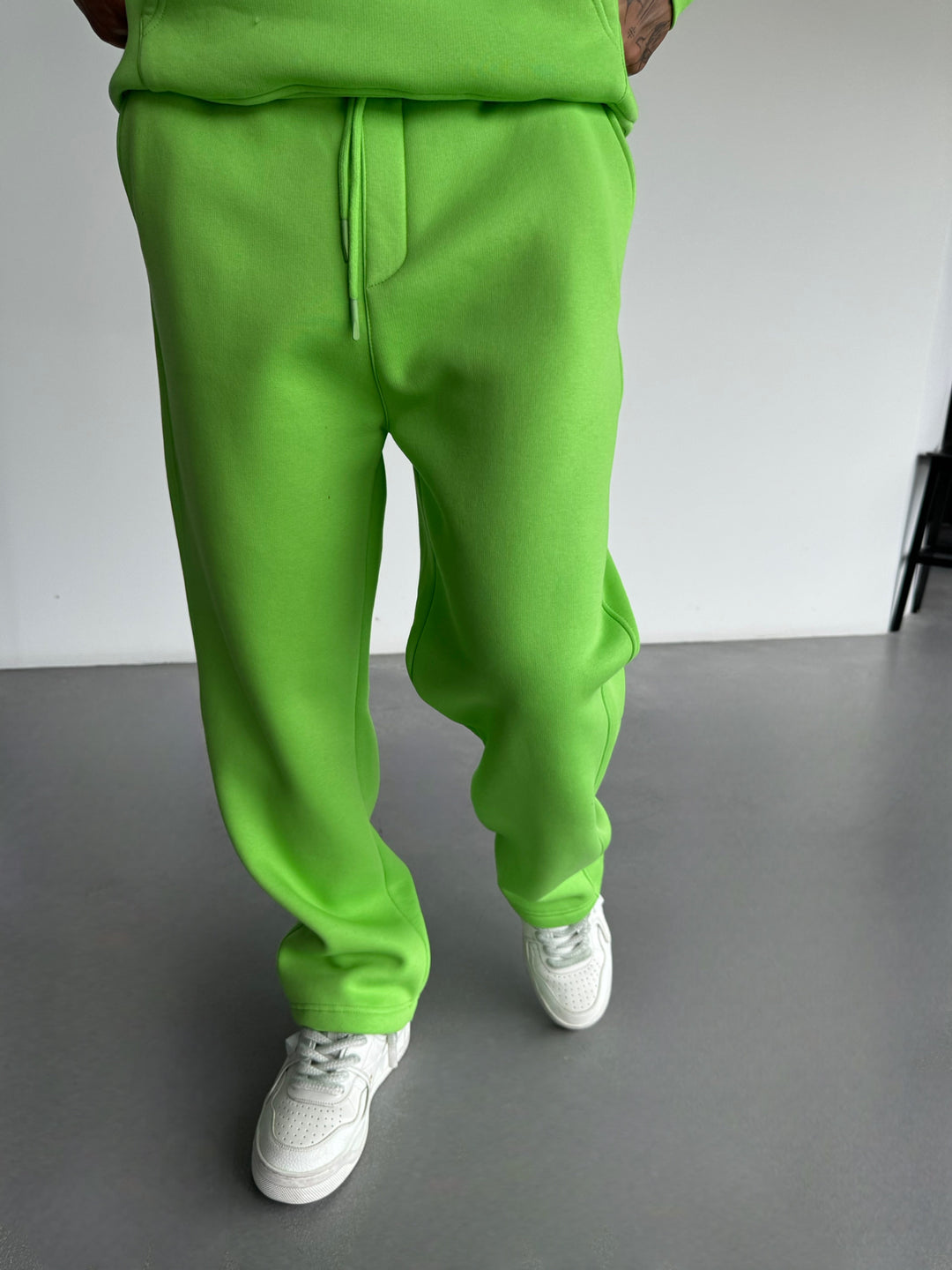 Basic Trousers - Neon Slime