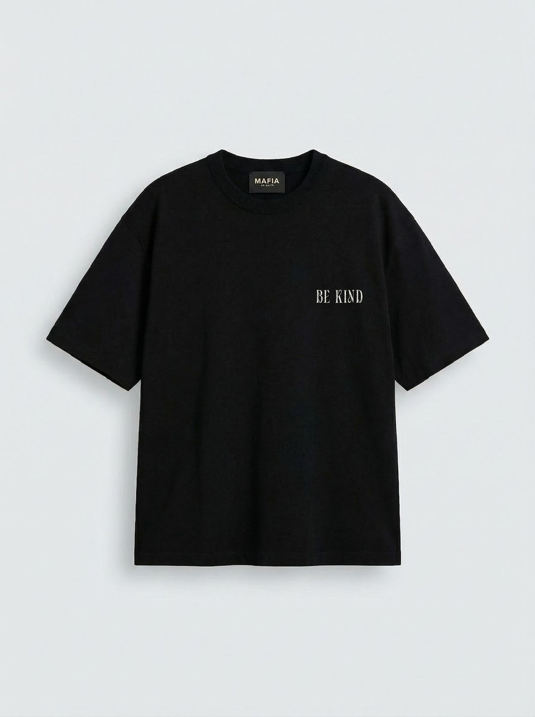 Oversize Be Kind T-shirt - Black