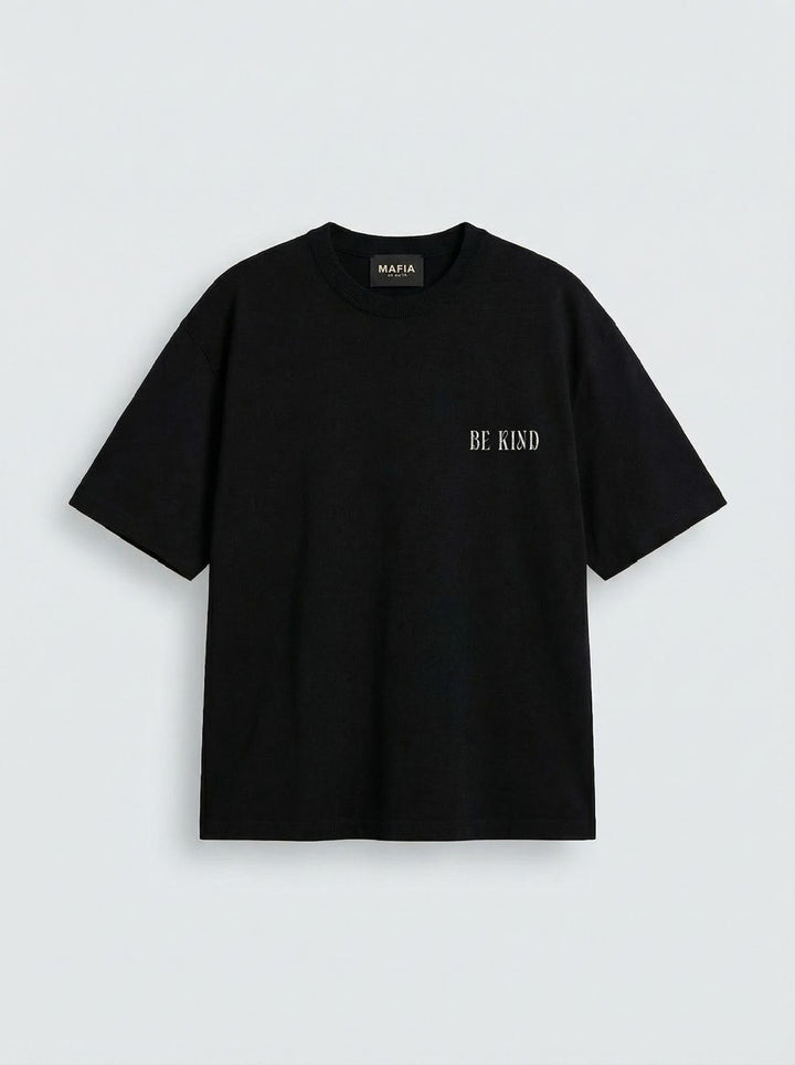 Oversize Be Kind T-shirt - Black