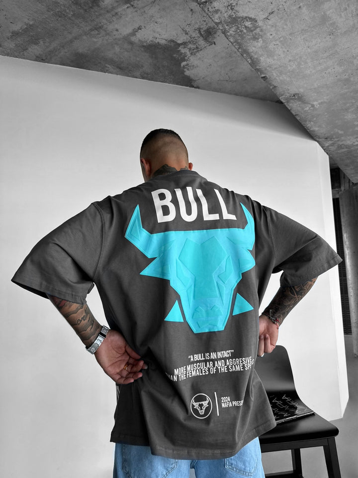 Oversize Bull T-shirt - Anthracite