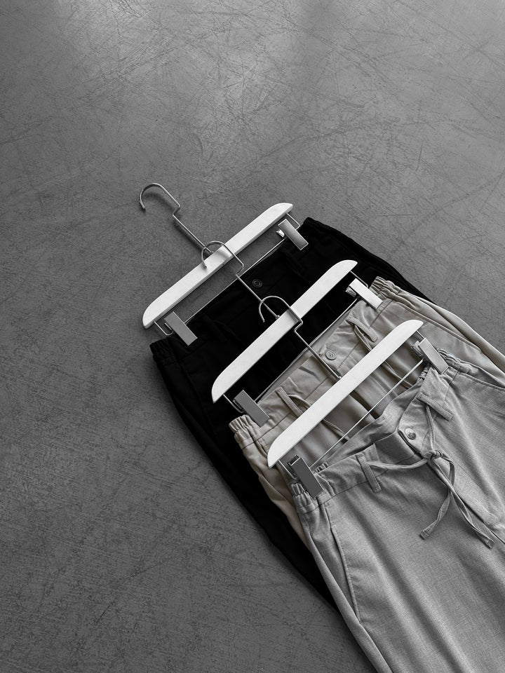 Modern Cut Casual Trousers - Grey