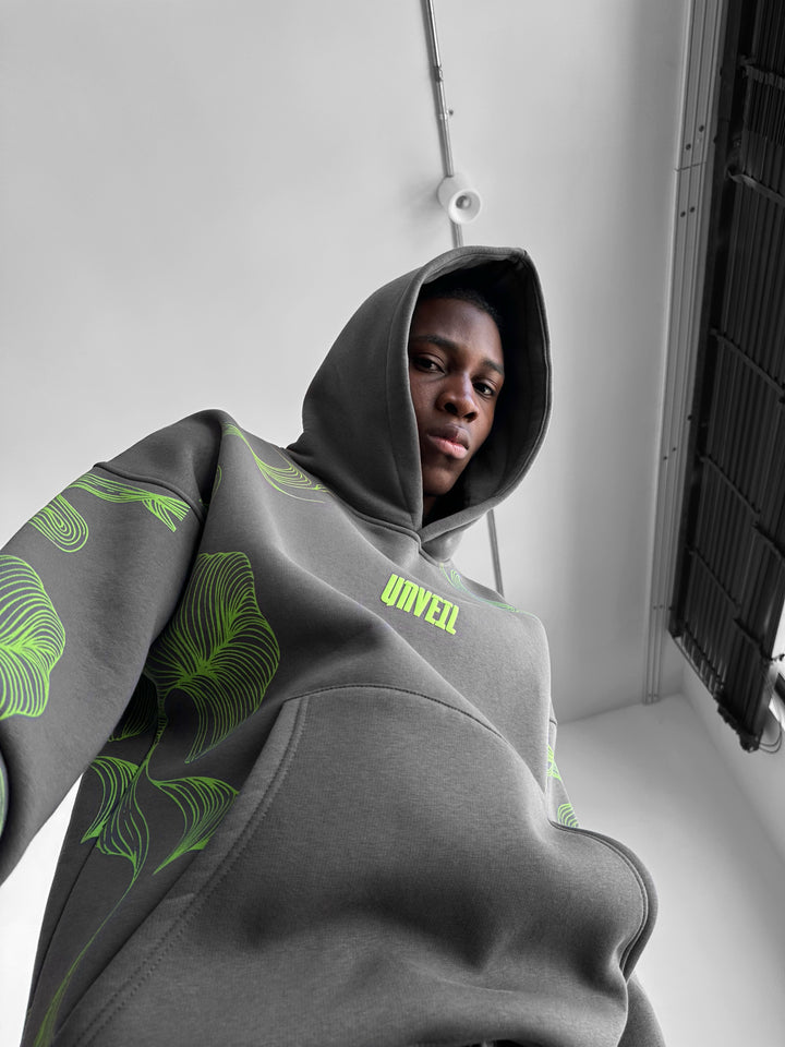 Oversize Unveil Hoodie - Anthracite