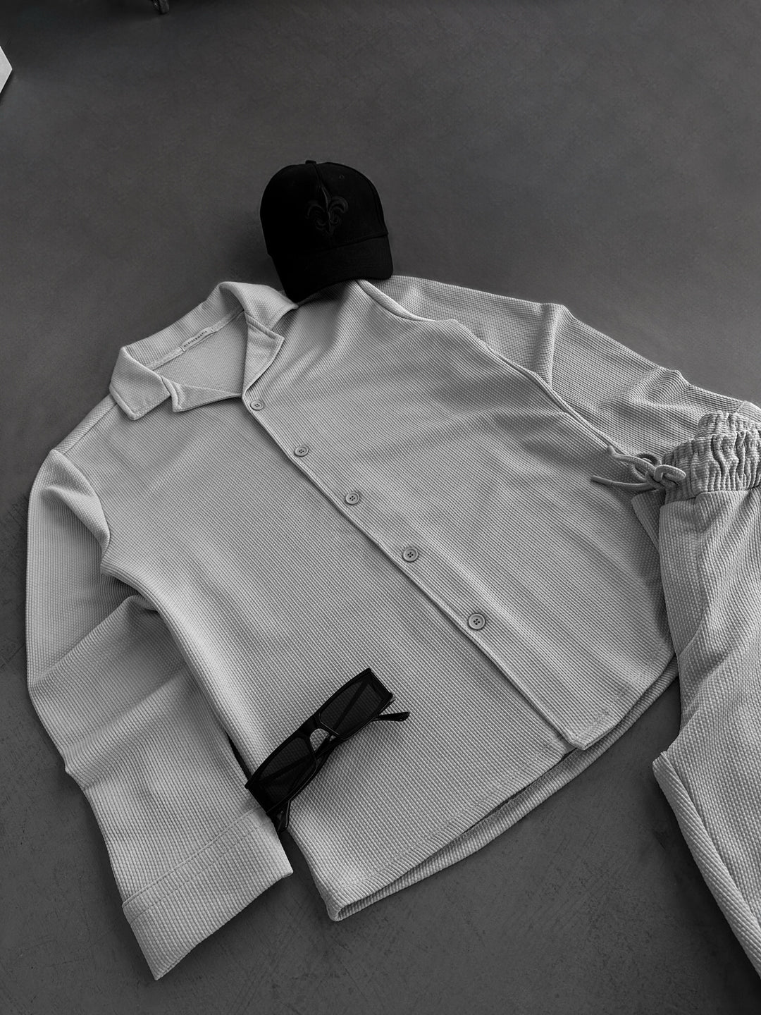 Comfort Suit Shirt - Grey