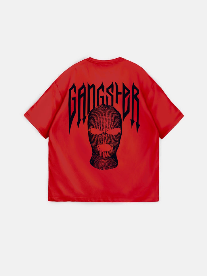 Oversize Gangster T-shirt - Red
