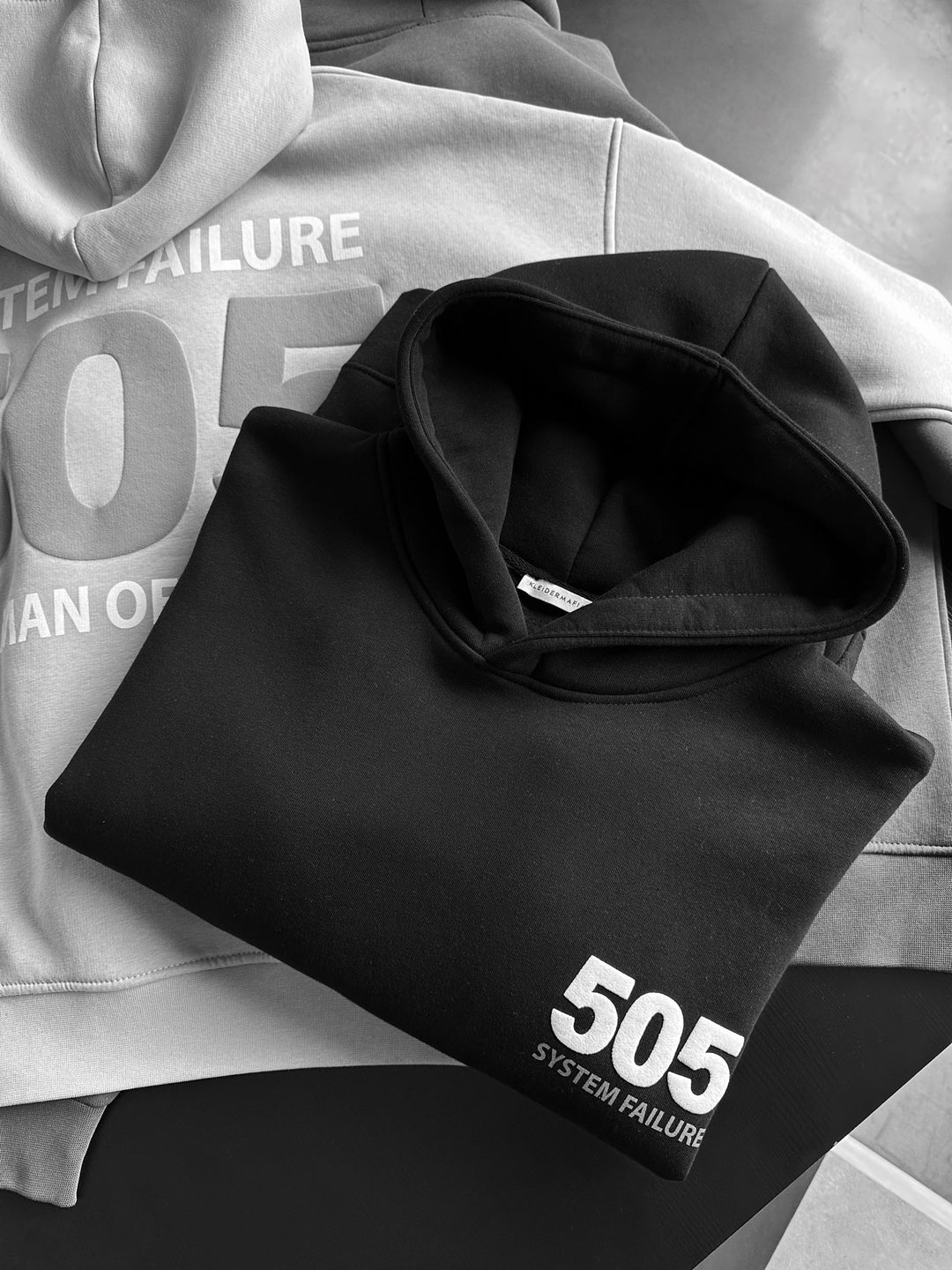 Oversize 505 Hoodie - Black