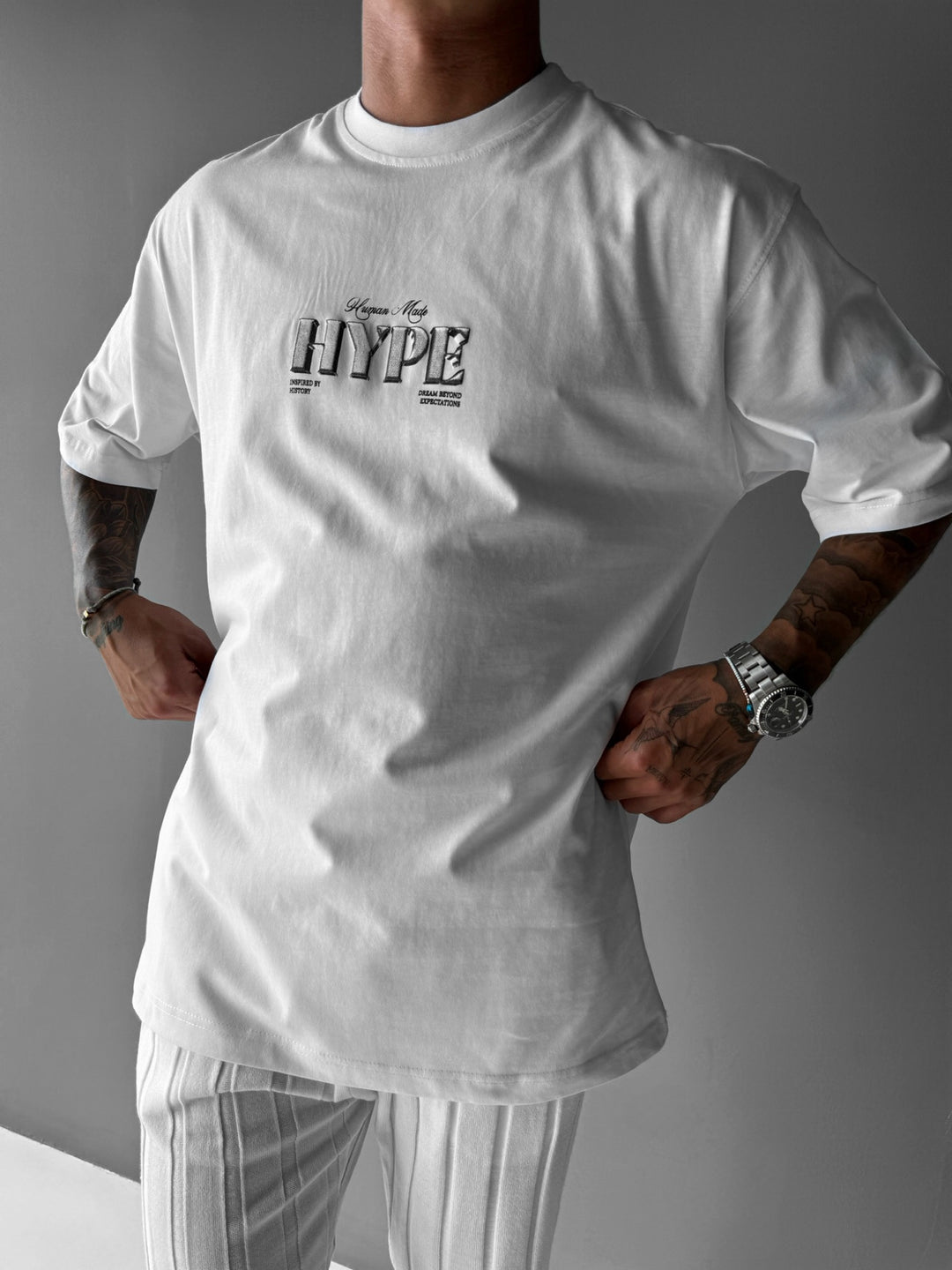 Oversize Hype T-Shirt - White