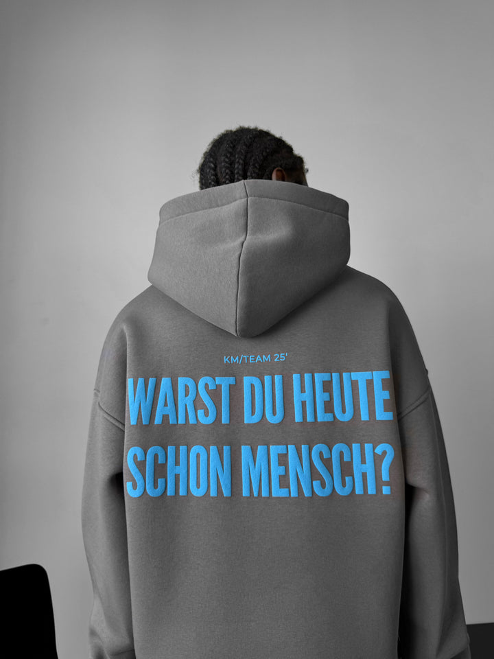 Oversize Mensch Hoodie - Anthracite