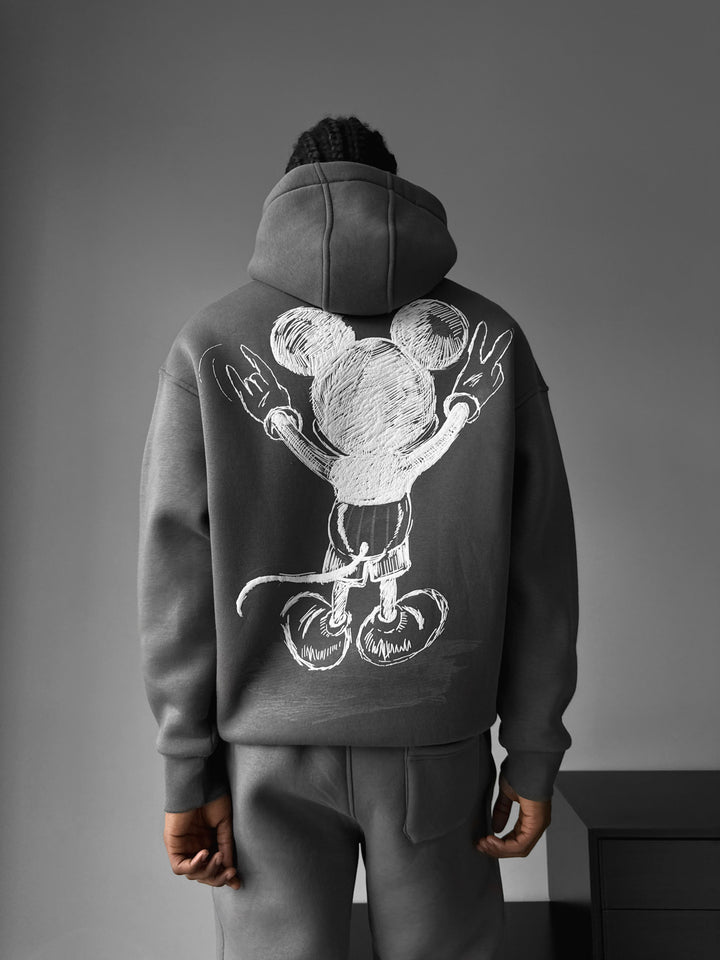 Oversize Mouse Hoodie - Anthracite