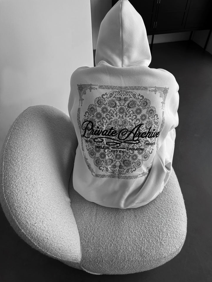 Oversize Private Archive Hoodie - Ecru