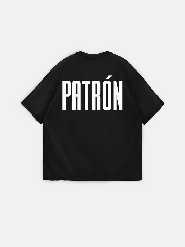 Oversize Patron T-Shirt - Black