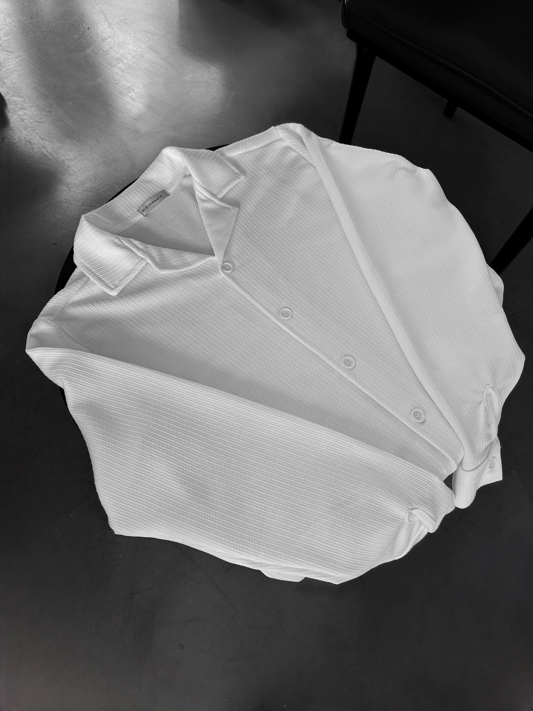 Comfort Suit Shirt - Ecru