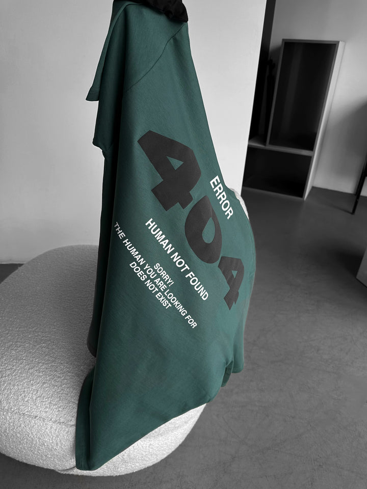 Oversize 404 T-shirt - Khaki