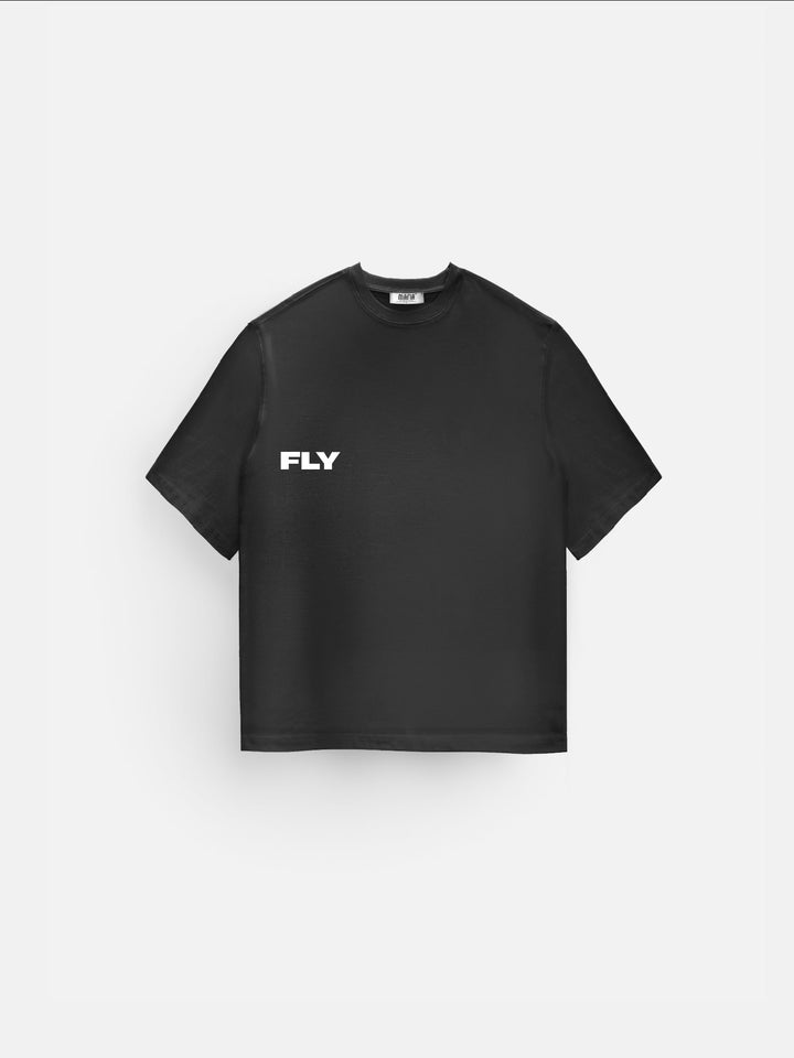 Oversize Fly T-shirt - Black
