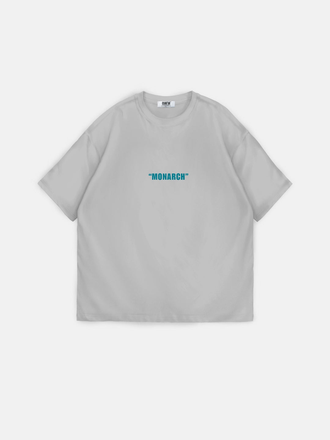 Oversize "Monarch" T-Shirt - Grey and Blue