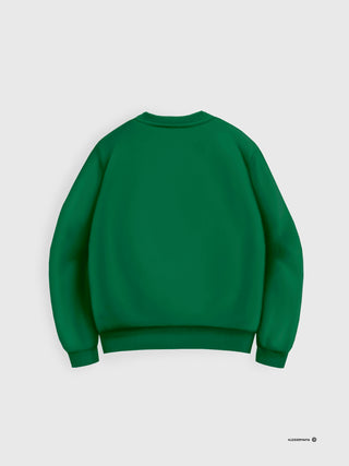 Oversize Sweatshirt - Forest Green